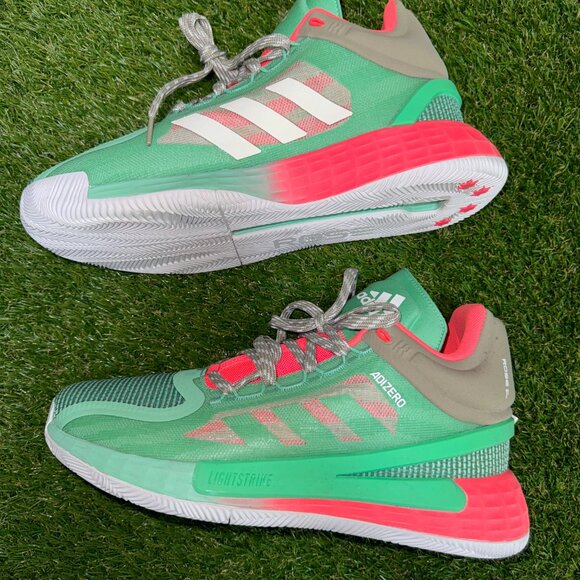 Adidas D Rose 11 Boardwalk Basketball Shoes FZ1274 Prism Mint Green Mens 9.5 NEW main image 6